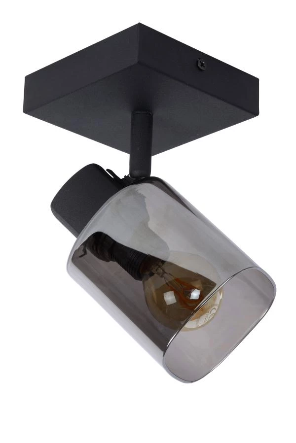 Lucide ALION - Ceiling spotlight - 1xE14 - Black - off